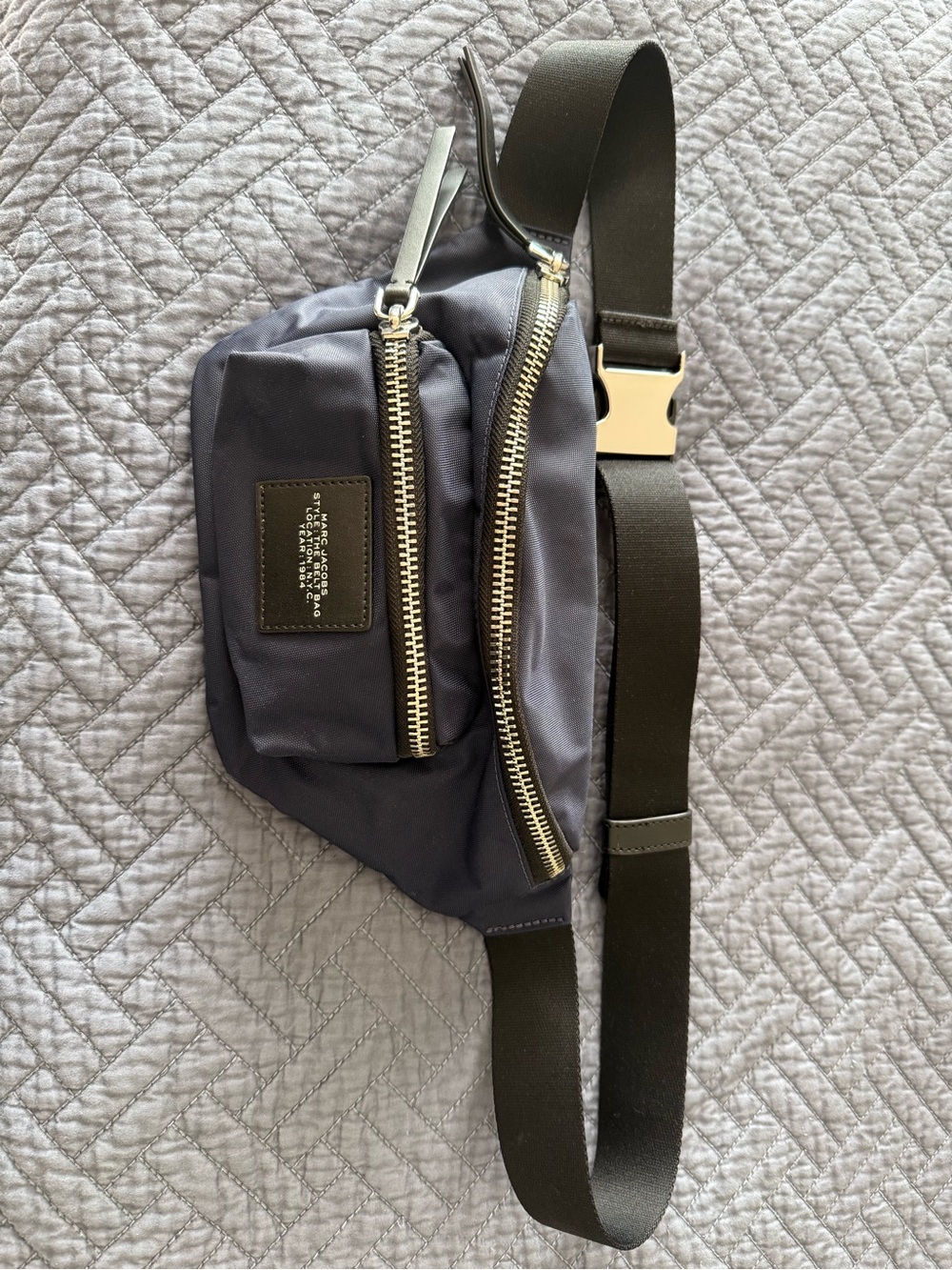 NWOT, Marc Jacobs Navy Blue Crossbody Belt Bag